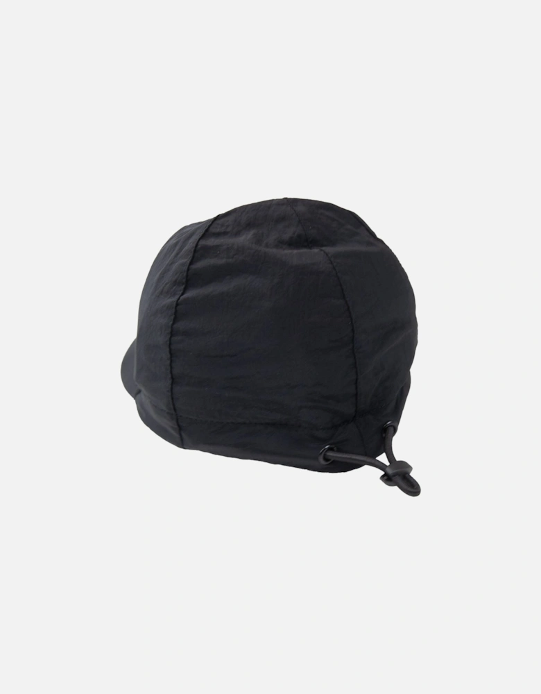 Junior 90364 Nylon Metal Embroidered Cap Black V0029