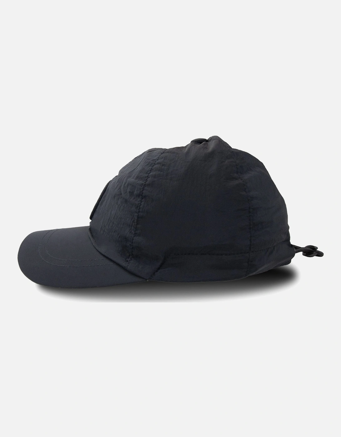 Junior 90364 Nylon Metal Embroidered Cap Black V0029
