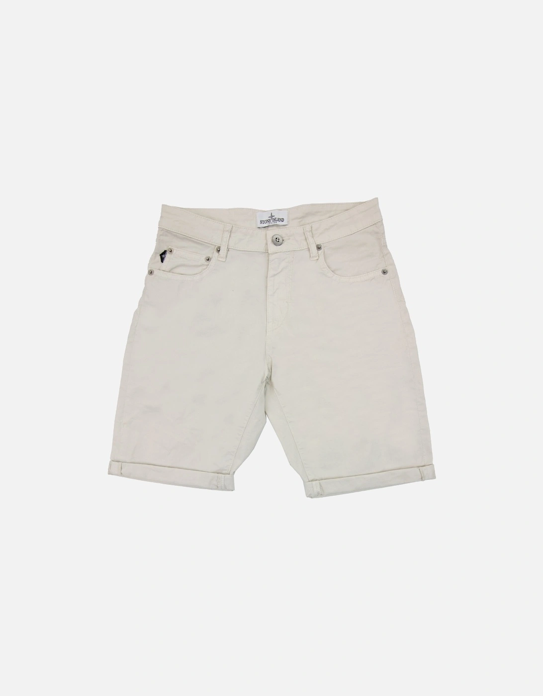 Junior L0211 Stretch Cotton Shorts Beige V0003, 7 of 6