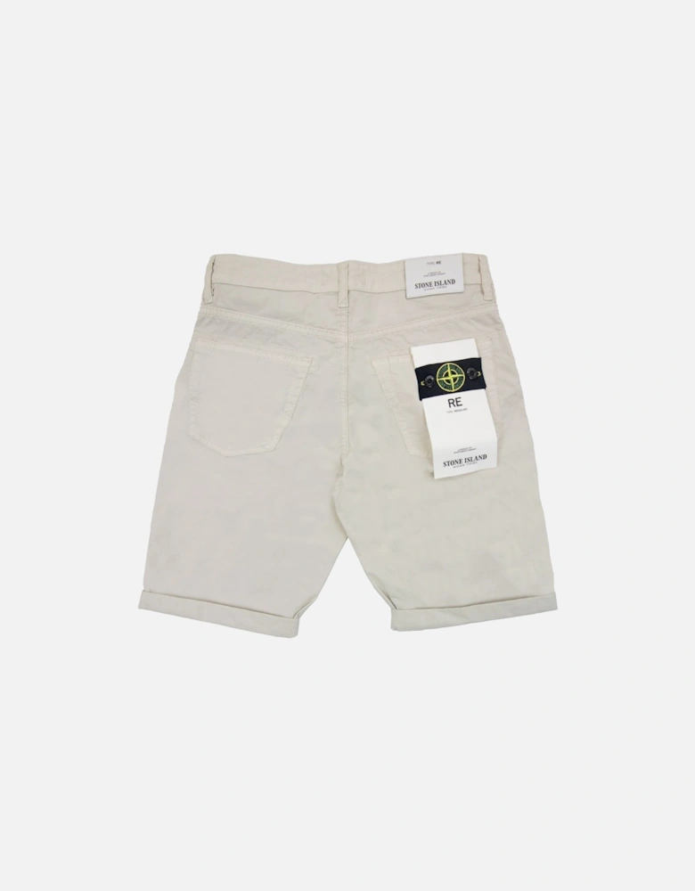 Junior L0211 Stretch Cotton Shorts Beige V0003