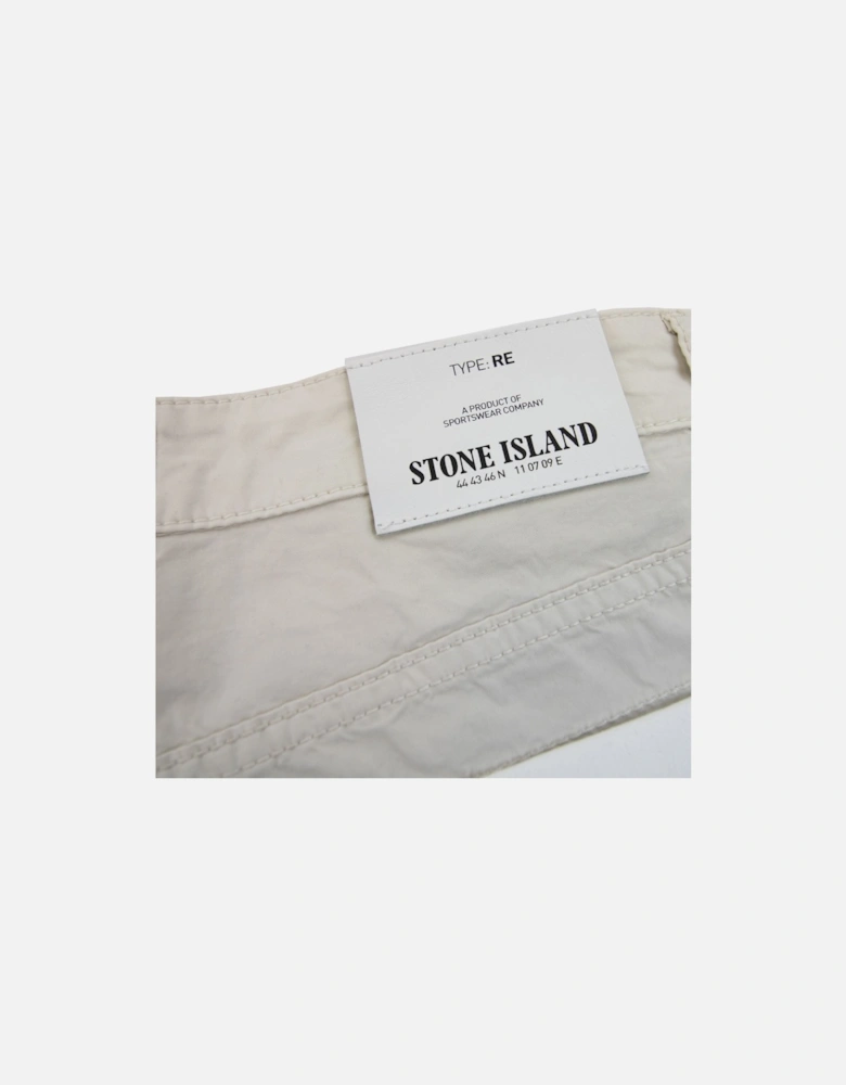 Junior L0211 Stretch Cotton Shorts Beige V0003