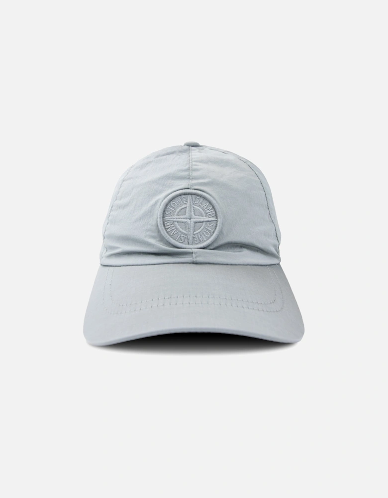 Junior 90364 Nylon Metal Embroidered Cap Dust Grey V0064