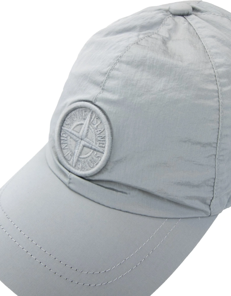 Junior 90364 Nylon Metal Embroidered Cap Dust Grey V0064