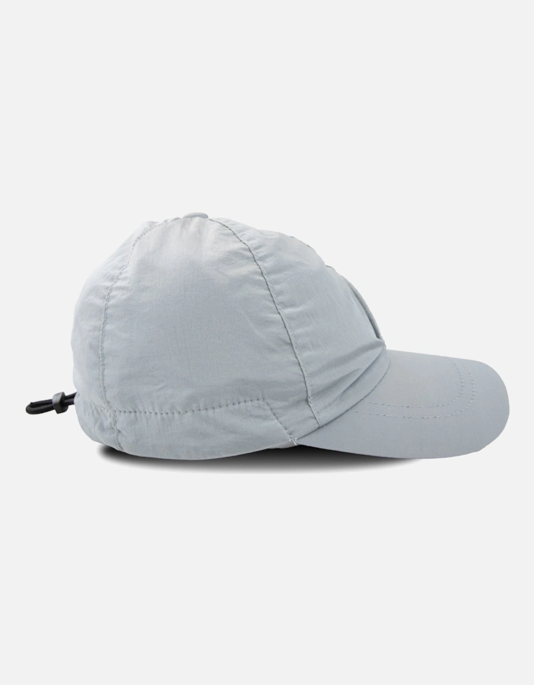 Junior 90364 Nylon Metal Embroidered Cap Dust Grey V0064