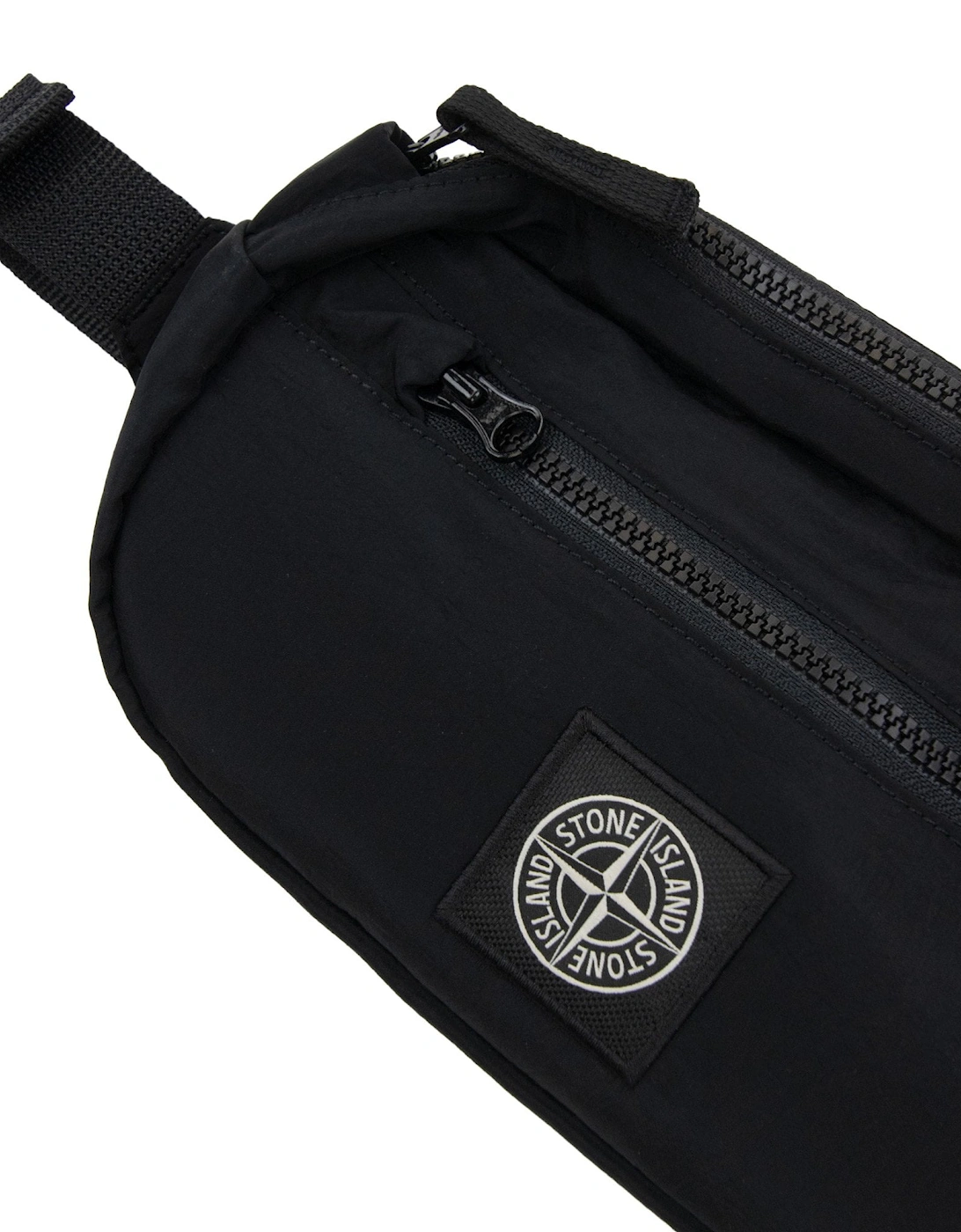 Junior 91564 Nylon Metal Pouch Bag Black V0029