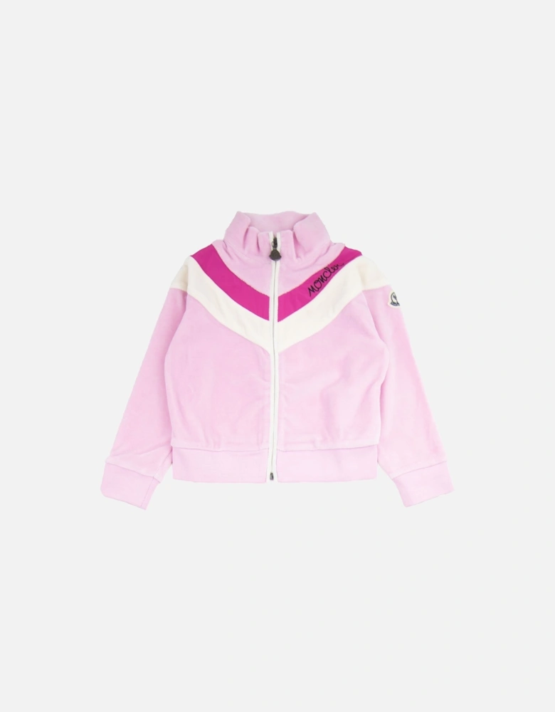 Junior Completo Maglia Cardigan Tracksuit Pink 521