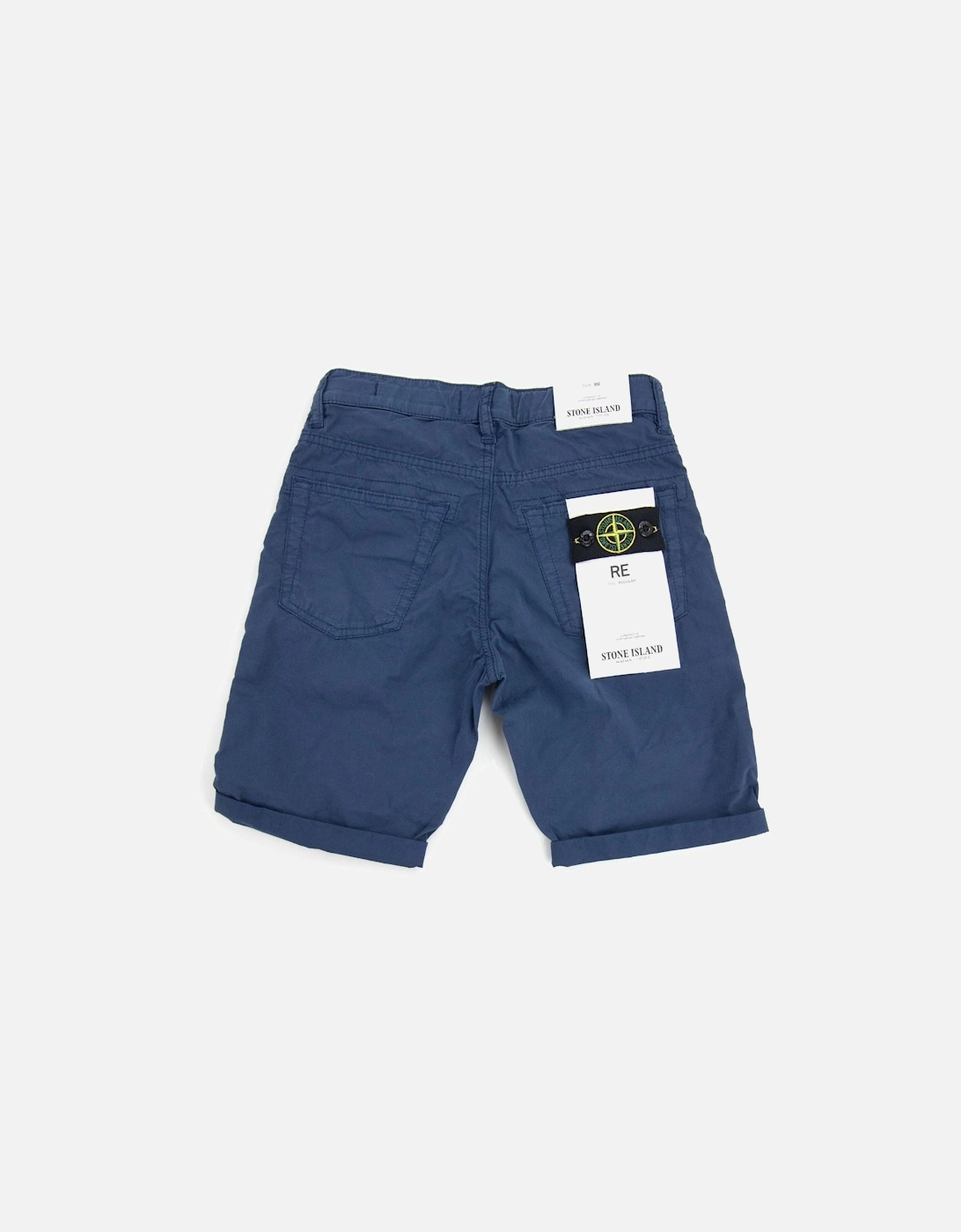 Junior L0211 Stretch Cotton Shorts Navy Blue V0028