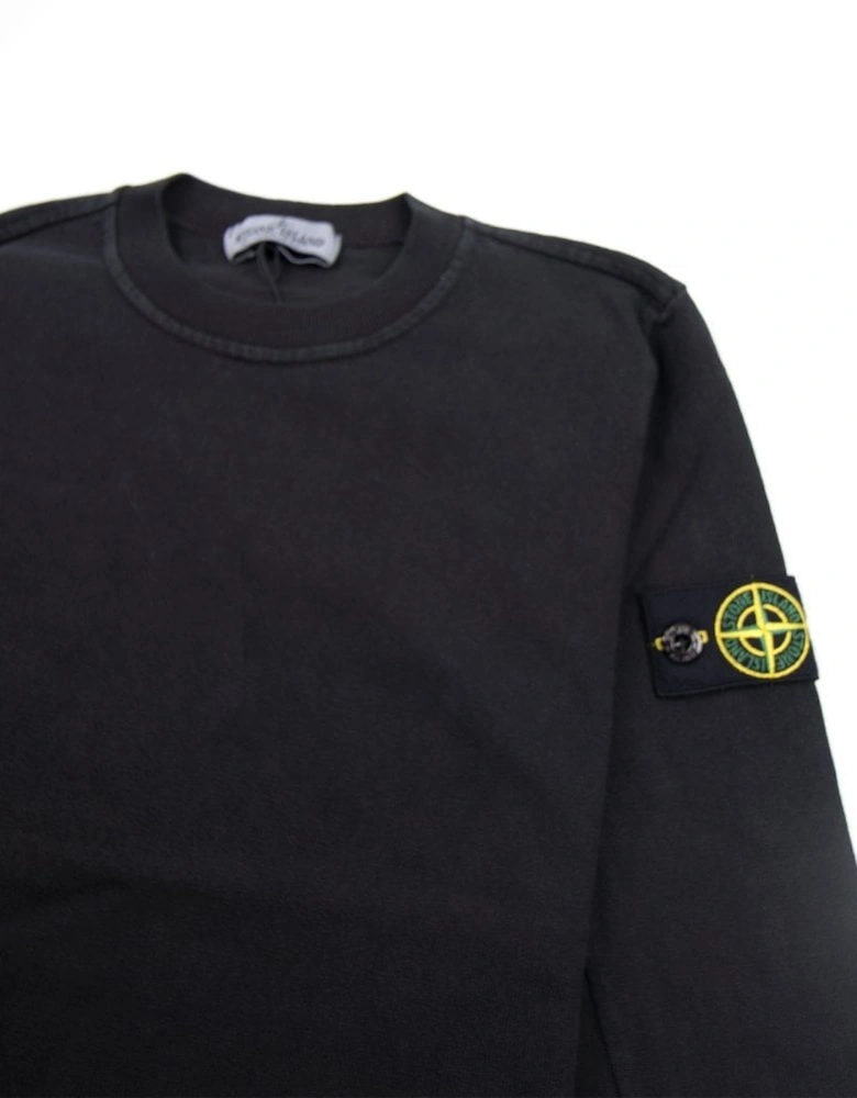 Junior Lightweight Crewneck Sweatshirt Black V0129
