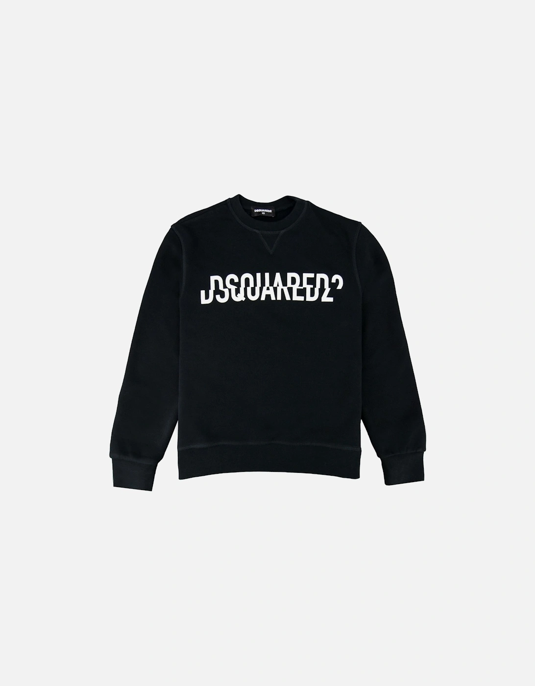 Kids Dsquared Interrupted Sweatshirt Black, 4 of 3