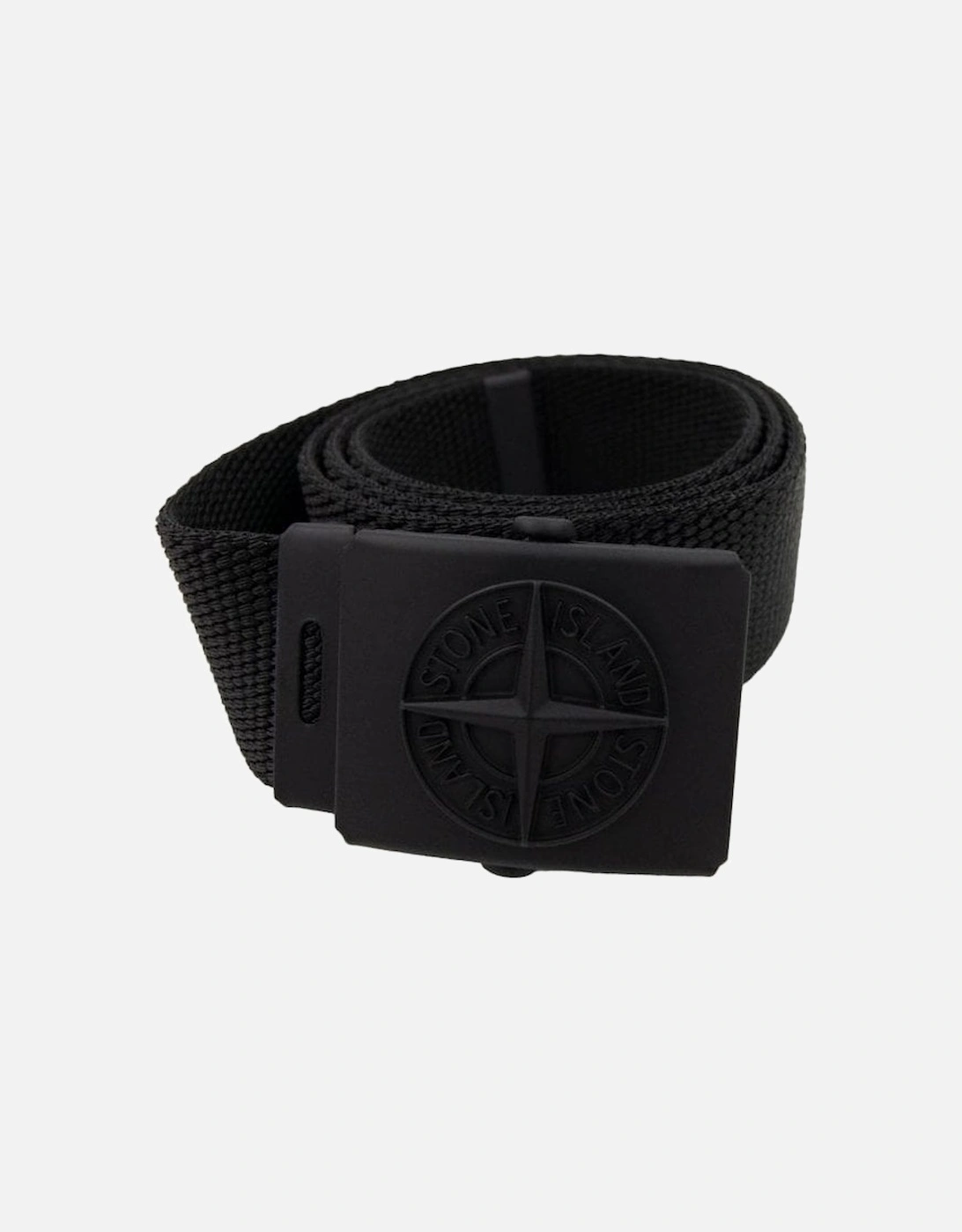 Junior 90461 Embossed Logo Buckle Belt Black Voo29, 5 of 4