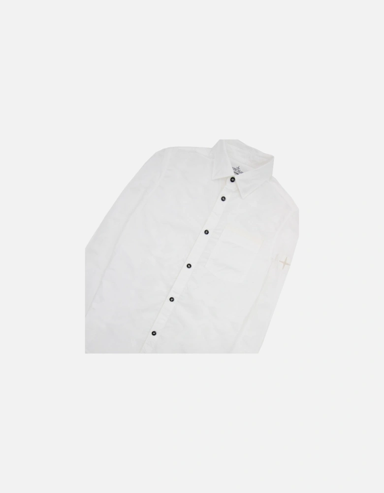 Junior Arm Patch Classic Shirt White V0001