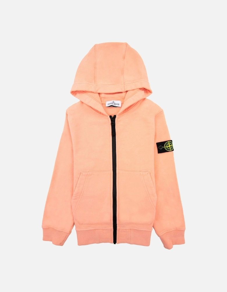 Zip Hoody Kids Salmon V0081