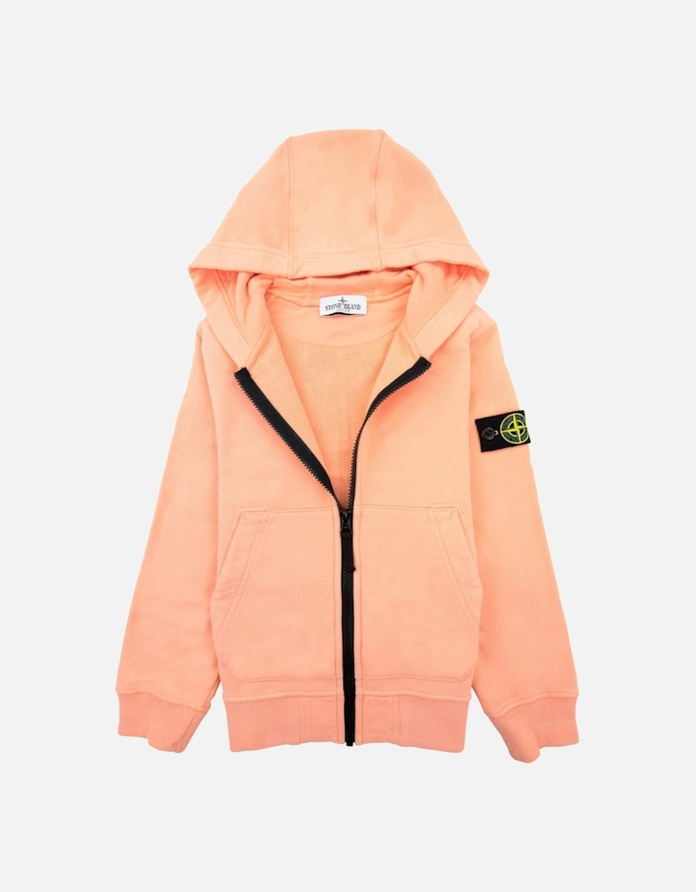 Zip Hoody Kids Salmon V0081
