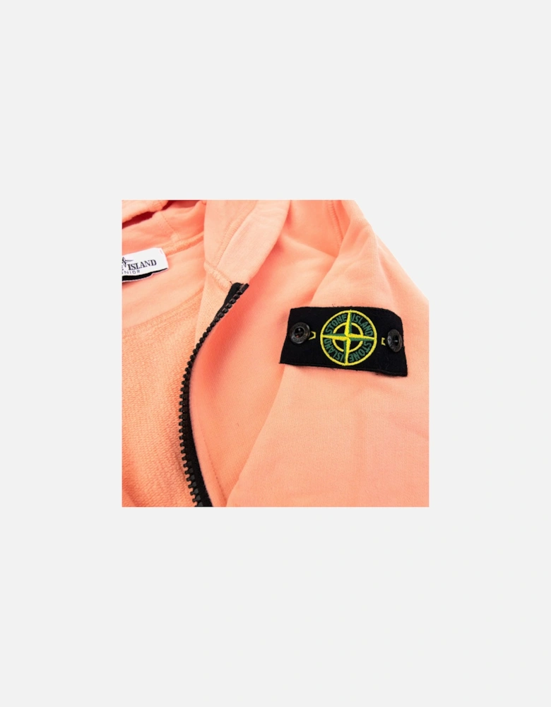 Zip Hoody Kids Salmon V0081