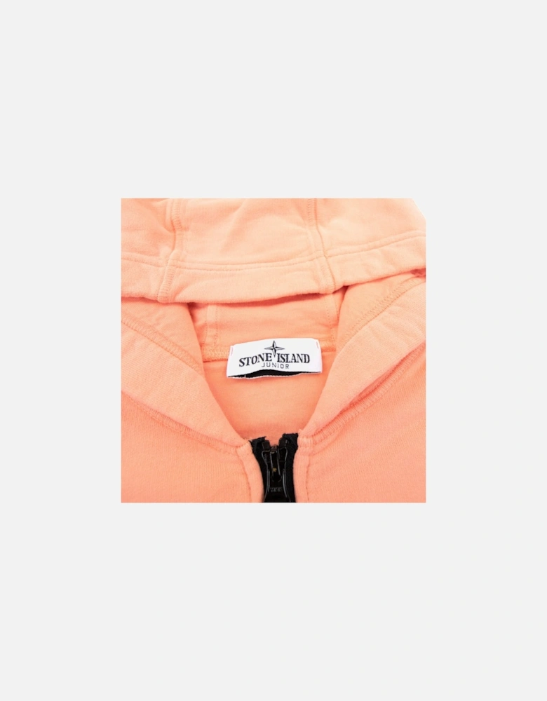 Zip Hoody Kids Salmon V0081