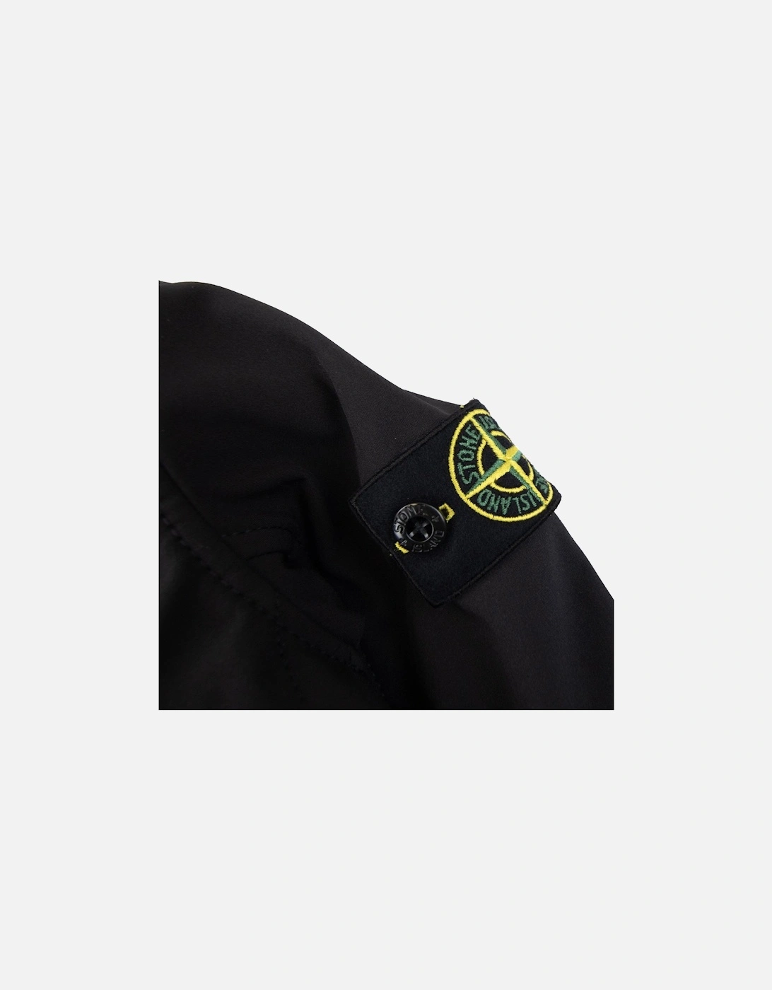 Junior Q0122 Soft Shell-r_e.dye® Technology In Recycled Polyester Black V0029