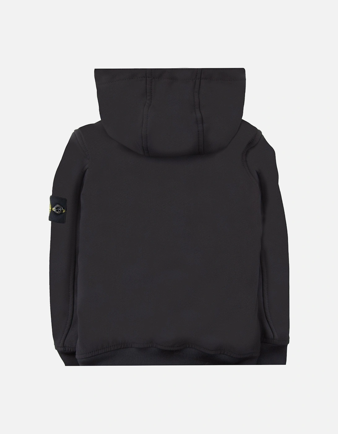 Junior Q0122 Soft Shell-r_e.dye® Technology In Recycled Polyester Black V0029