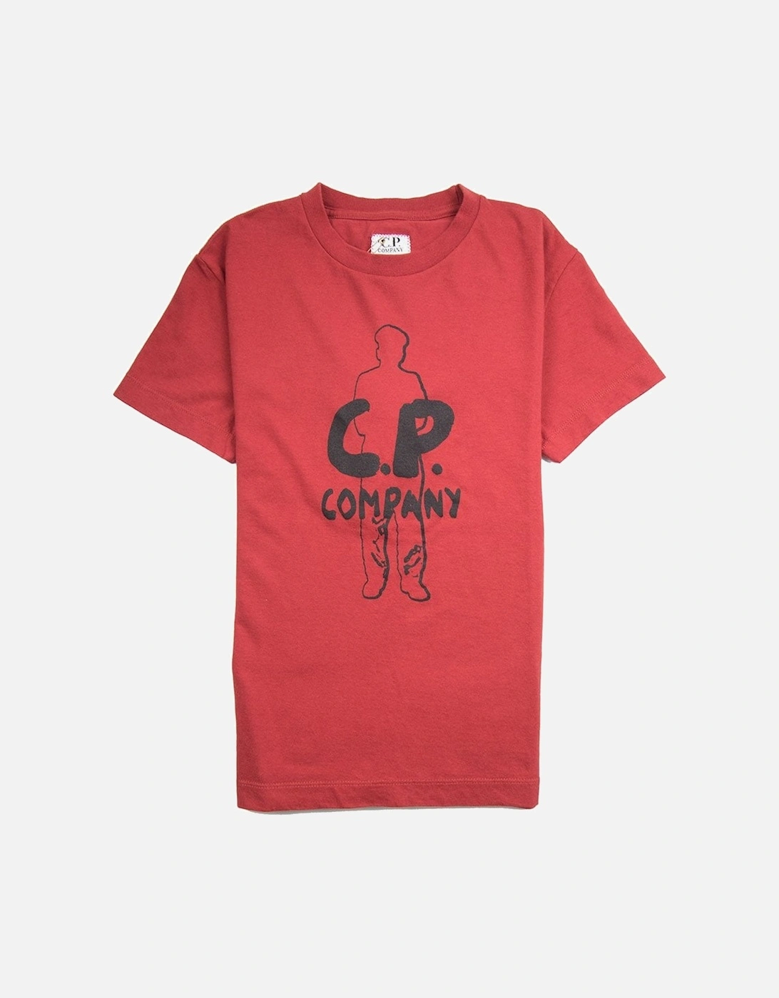 Undersixteen Outline Man T-Shirt Red, 3 of 2