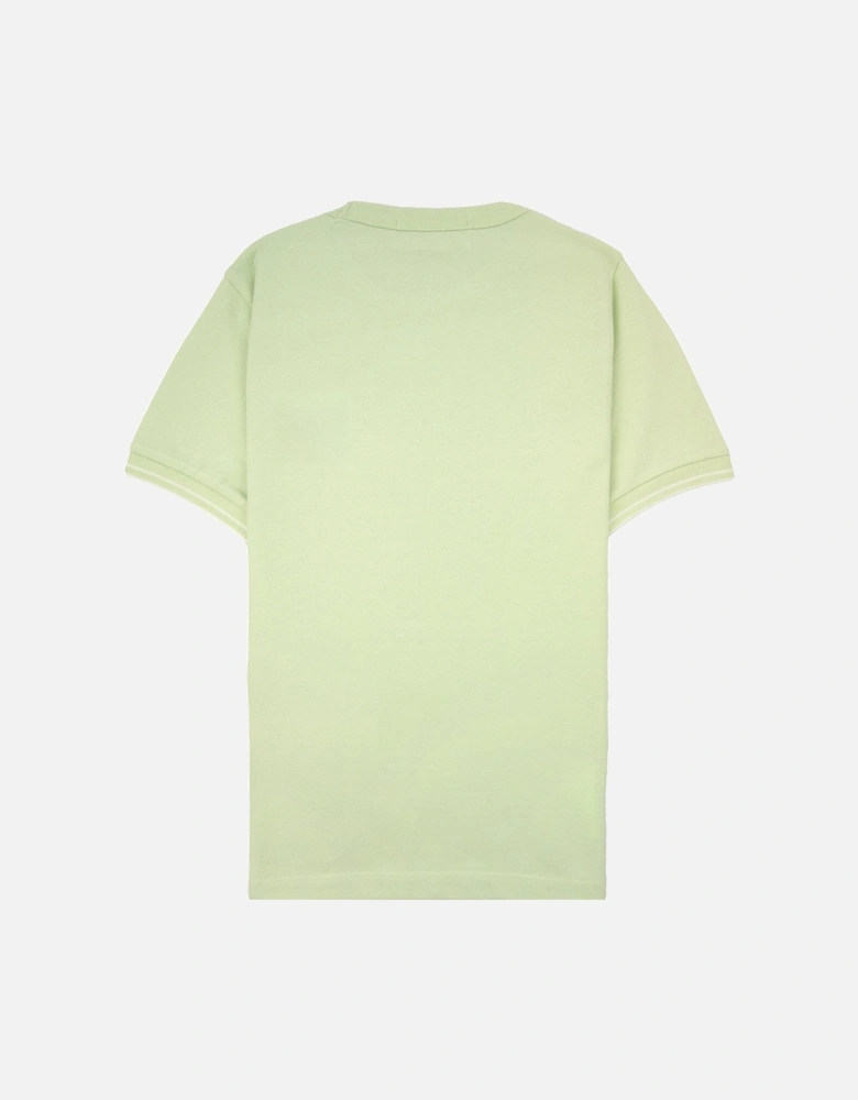 Junior 2100001 Light Cotton Compass Patch T Shirt Chlorophyll V005c