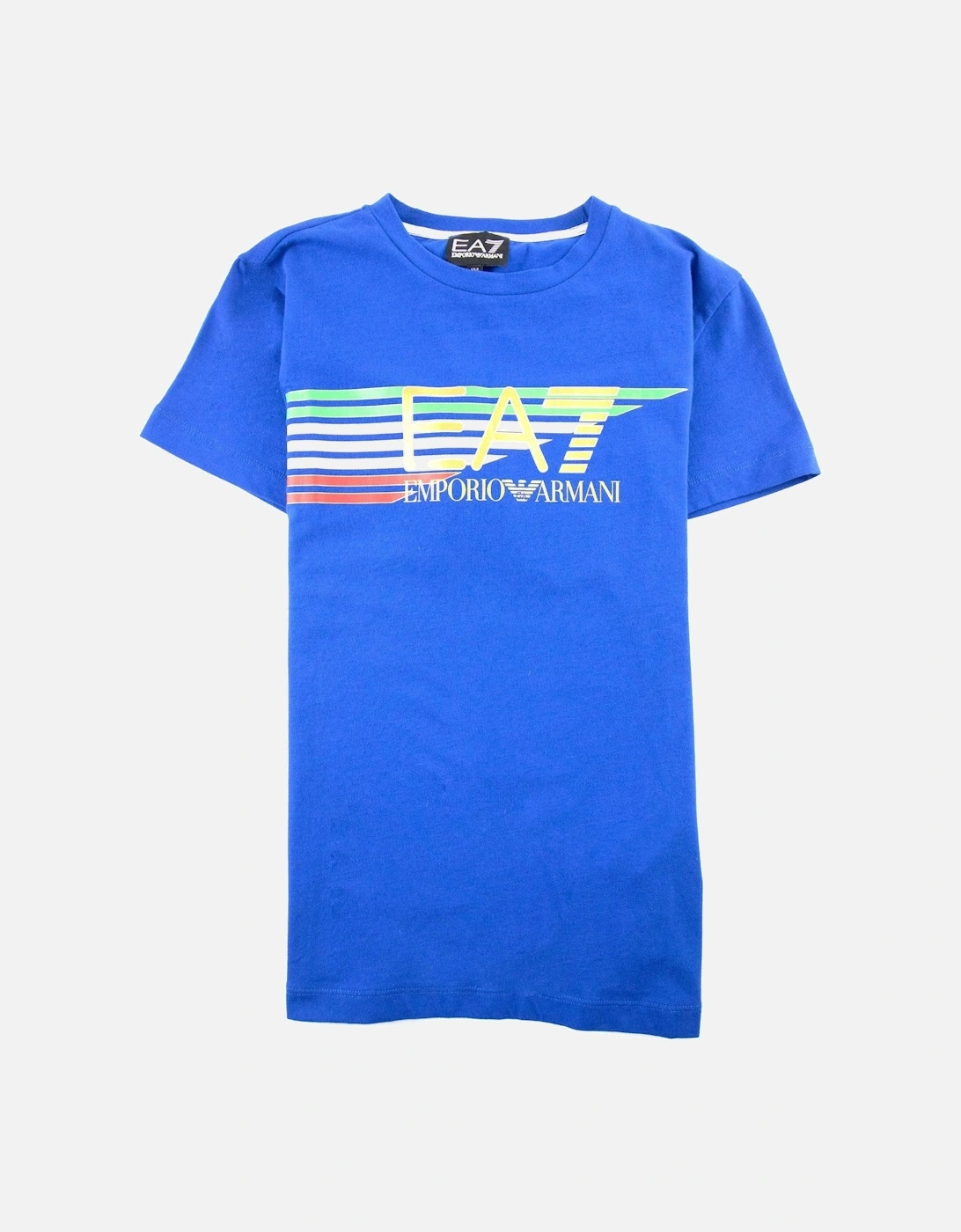 Junior Reflective Logo S/s T Shirt Royal Blue, 3 of 2