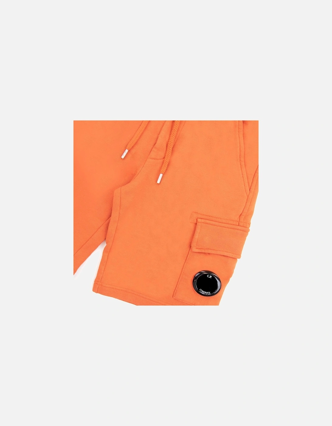 Undersixteen Grey Lens Logo Bermuda Shorts Harvest Pumpkin 439