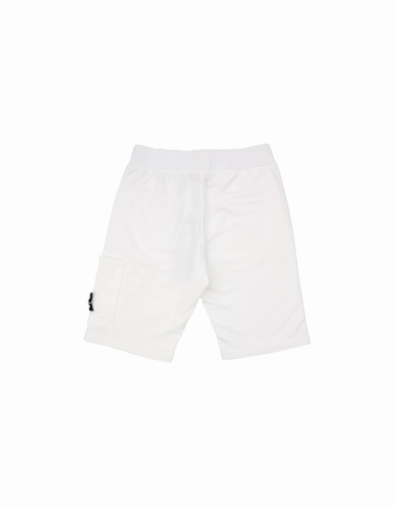 Junior S/s Shorts White V0001