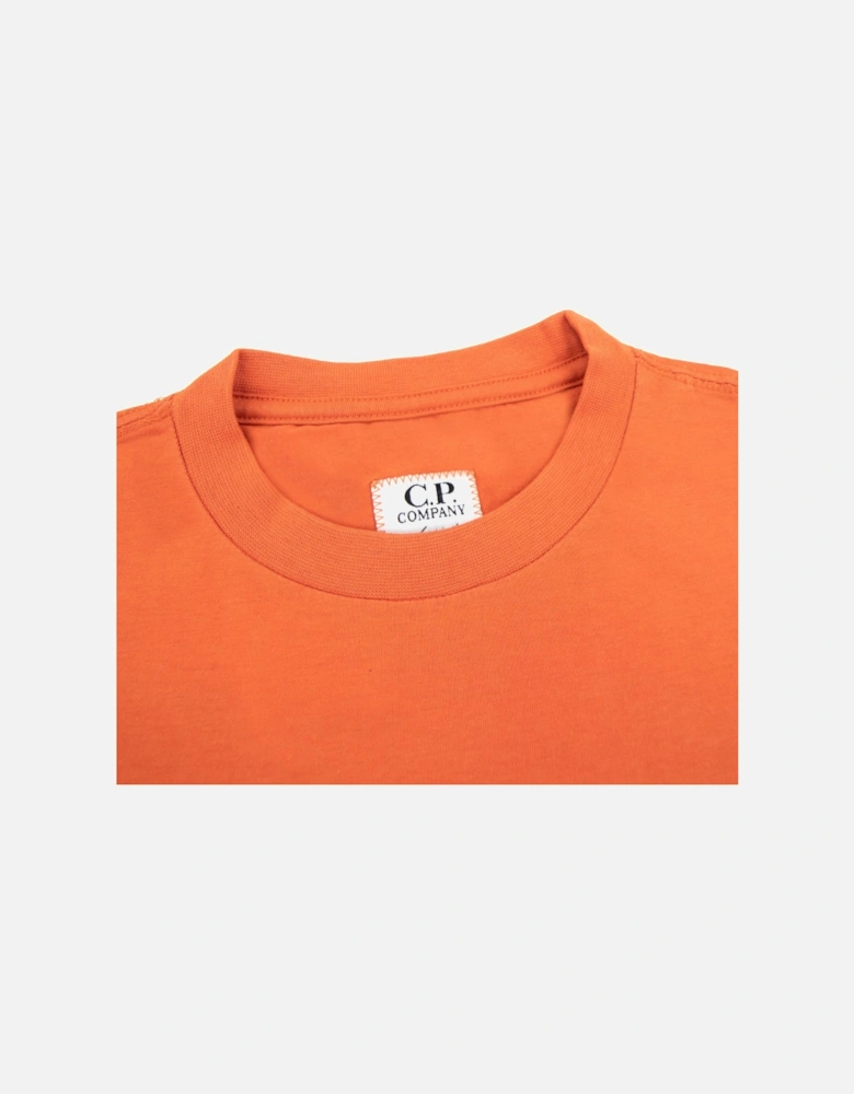 Undersixteen Chest Logo Back Goggle T-shirt Harvest Pumpkin 439