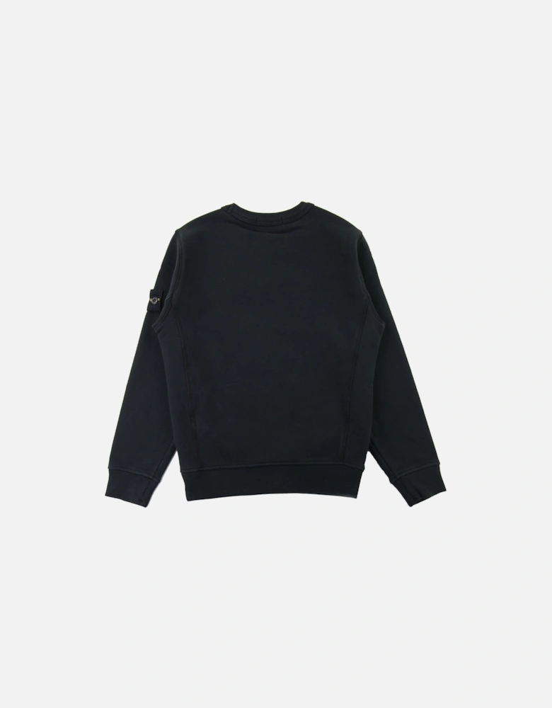 Junior 60940 Crewneck Core Sweatshirt Black V0029
