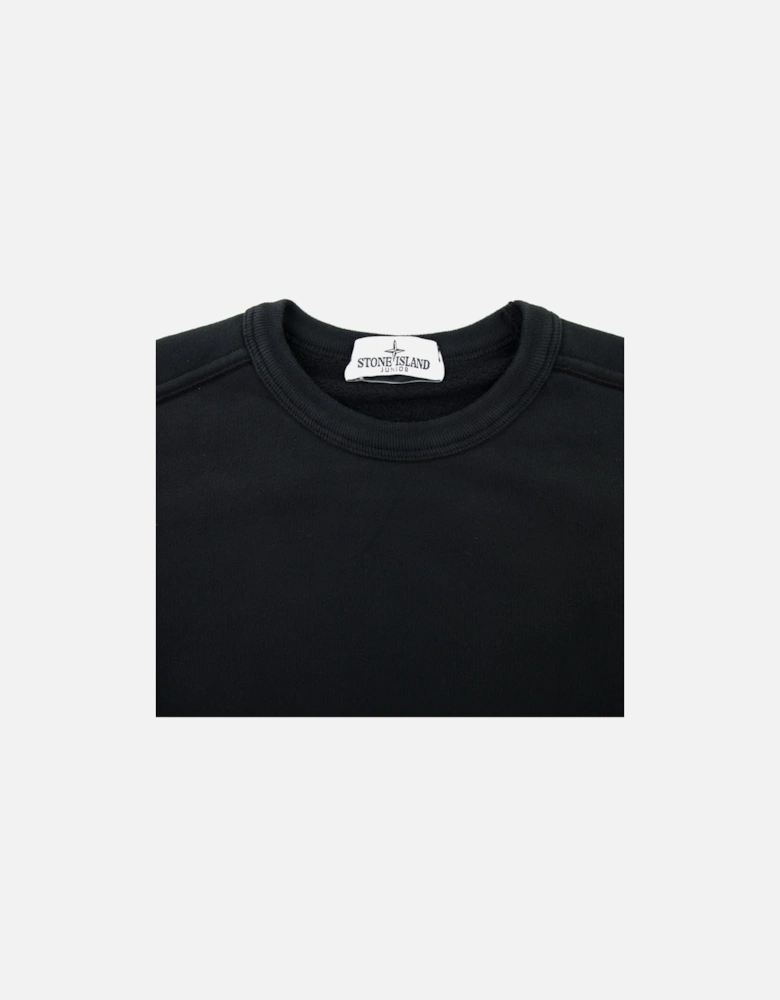 Junior 60940 Crewneck Core Sweatshirt Black V0029