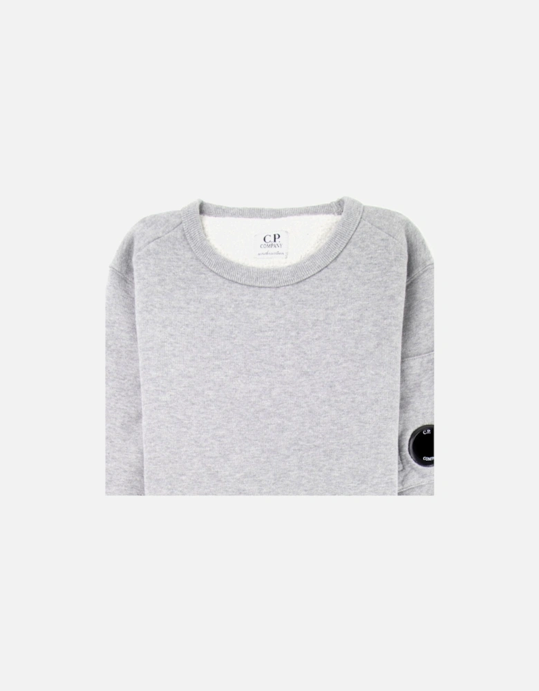 C.P. Company Undersixteen Lens Fleece Sweatshirt Grey M93