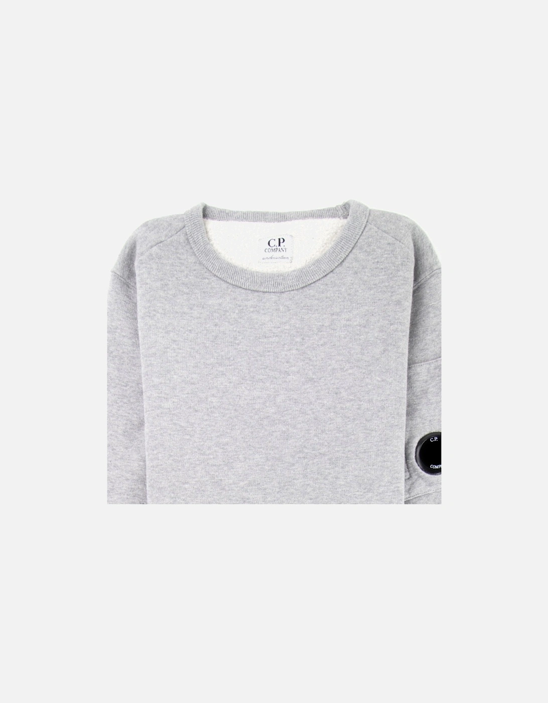 C.P. Company Undersixteen Lens Fleece Sweatshirt Grey M93