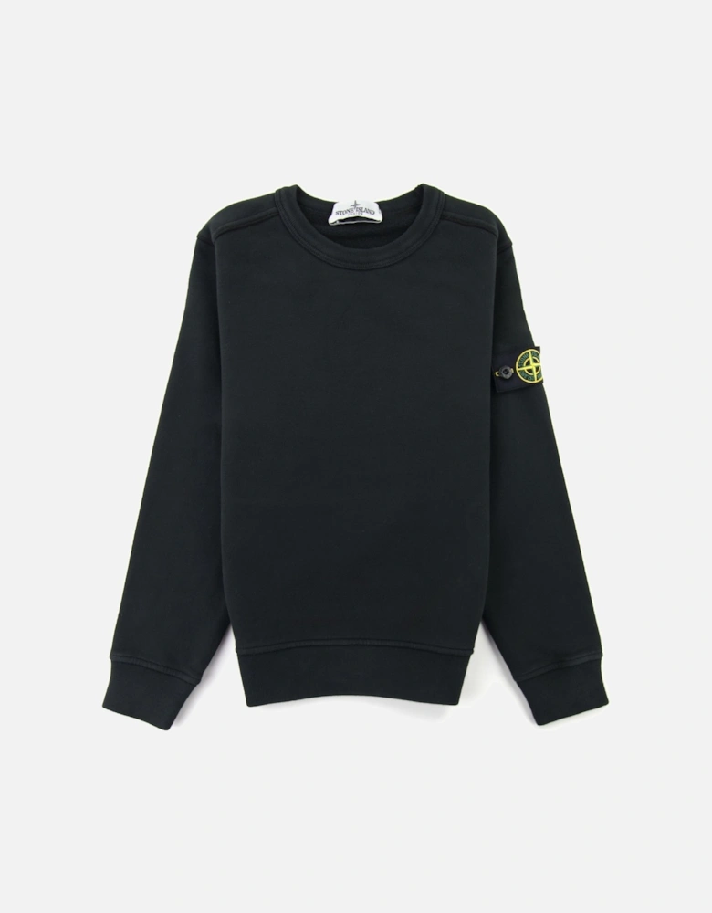 Junior 60940 Crewneck Core Sweatshirt Black V0029