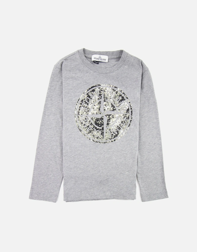 Junior 21057 Digi Compass T-shirt Grey V1064