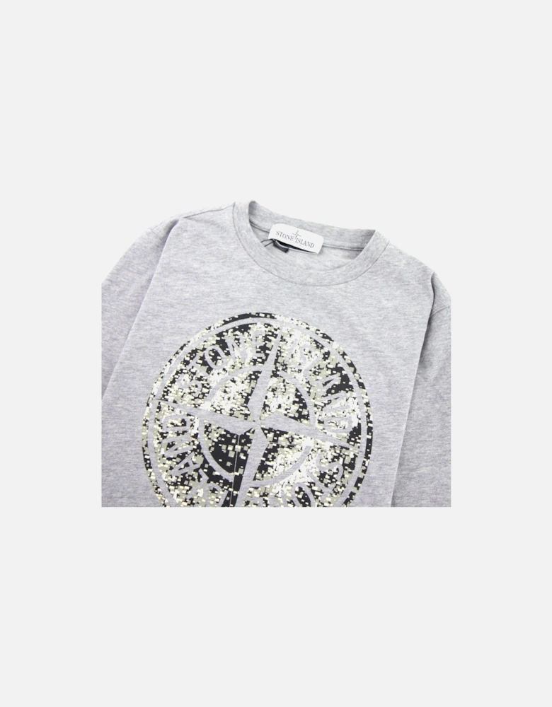 Junior 21057 Digi Compass T-shirt Grey V1064