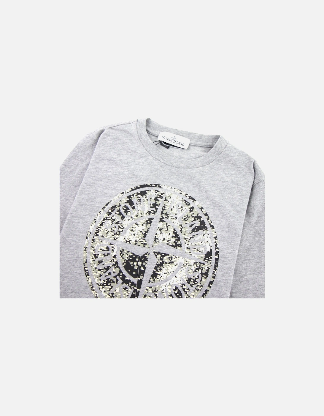 Junior 21057 Digi Compass T-shirt Grey V1064