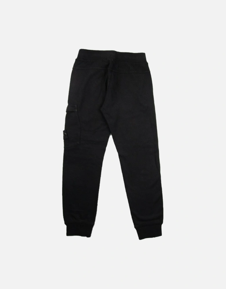 Junior Track Bottoms Black
