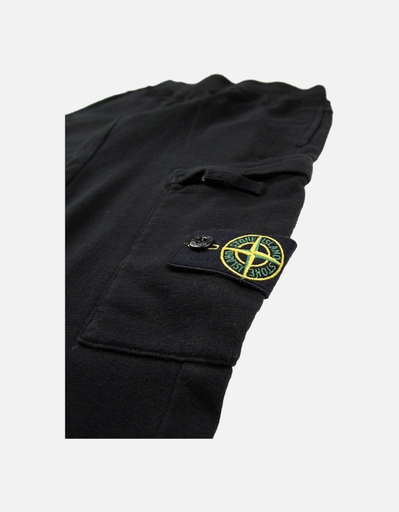 Junior Track Bottoms Black