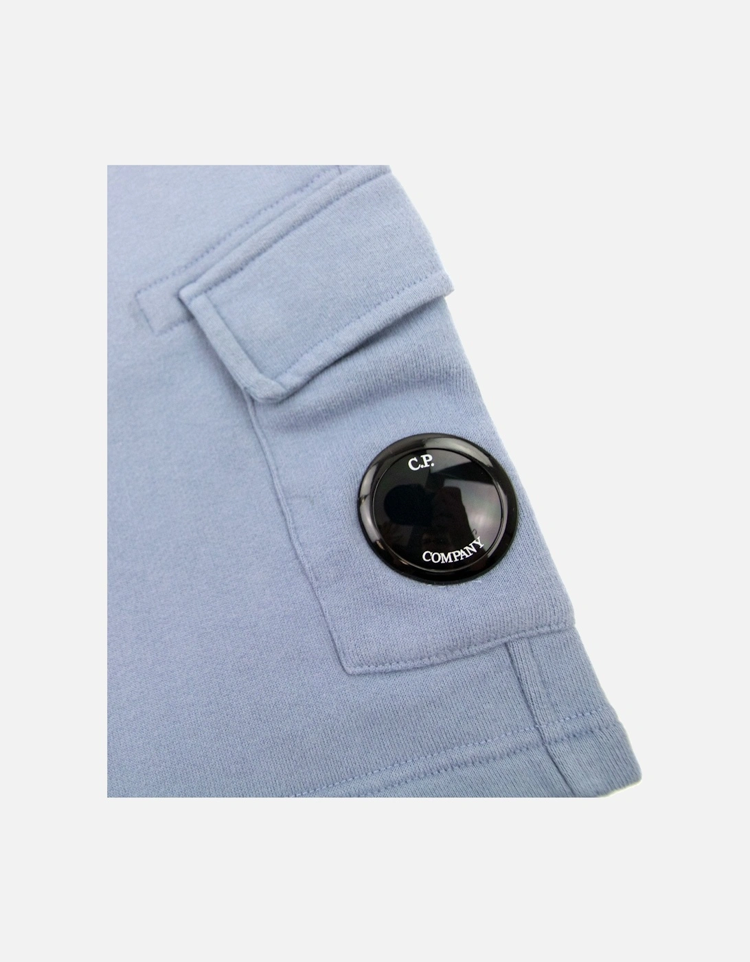 Undersixteen Grey Lens Logo Bermuda Shorts Blue