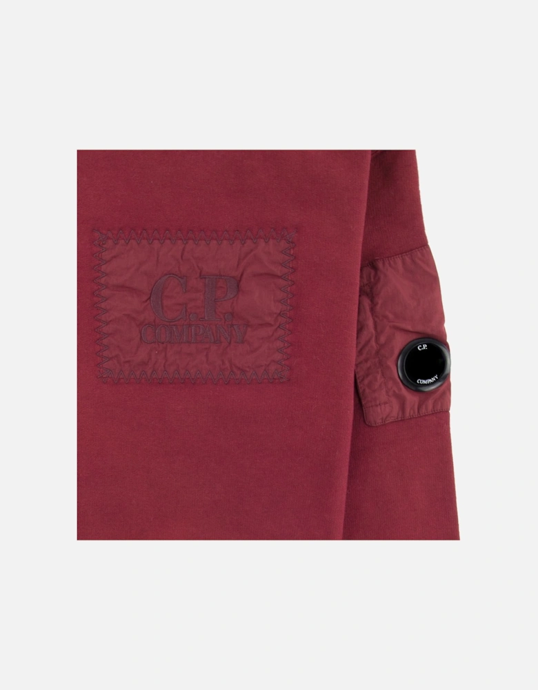 C.P. Company Undersixteen Lens Fleece Patch Sweatshirt Scooter 576