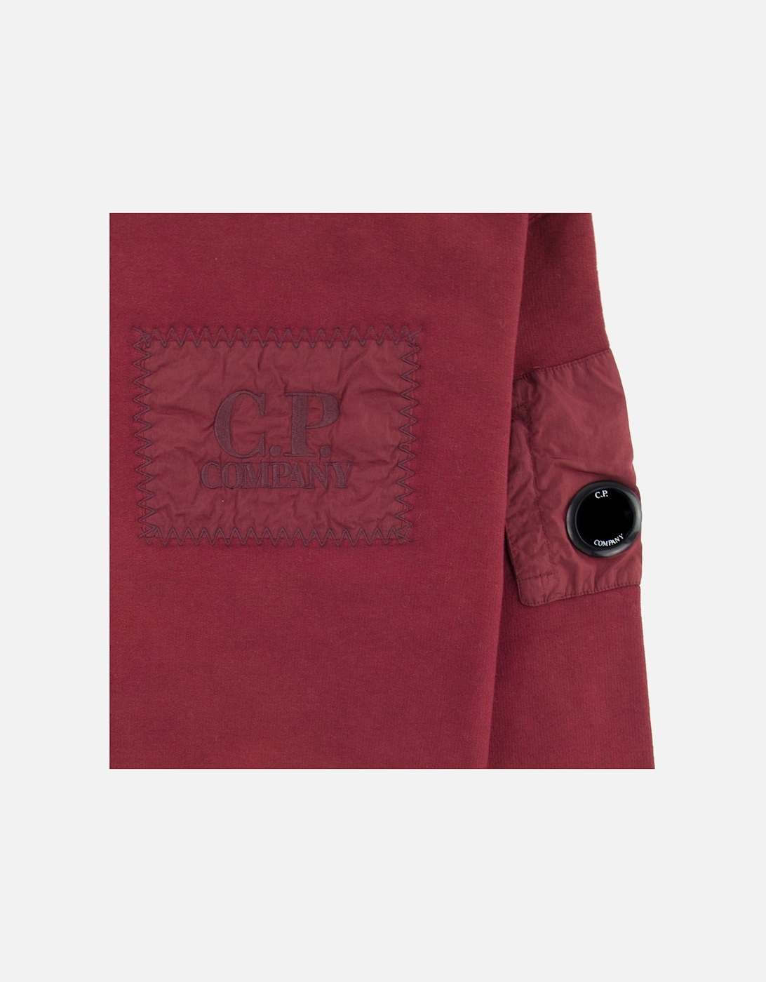 C.P. Company Undersixteen Lens Fleece Patch Sweatshirt Scooter 576