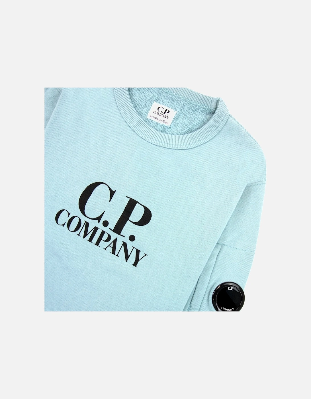 Undersixteen Basic Lens Crewneck Sweatshirt Mineral Blue 811