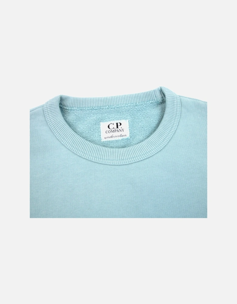 Undersixteen Basic Lens Crewneck Sweatshirt Mineral Blue 811
