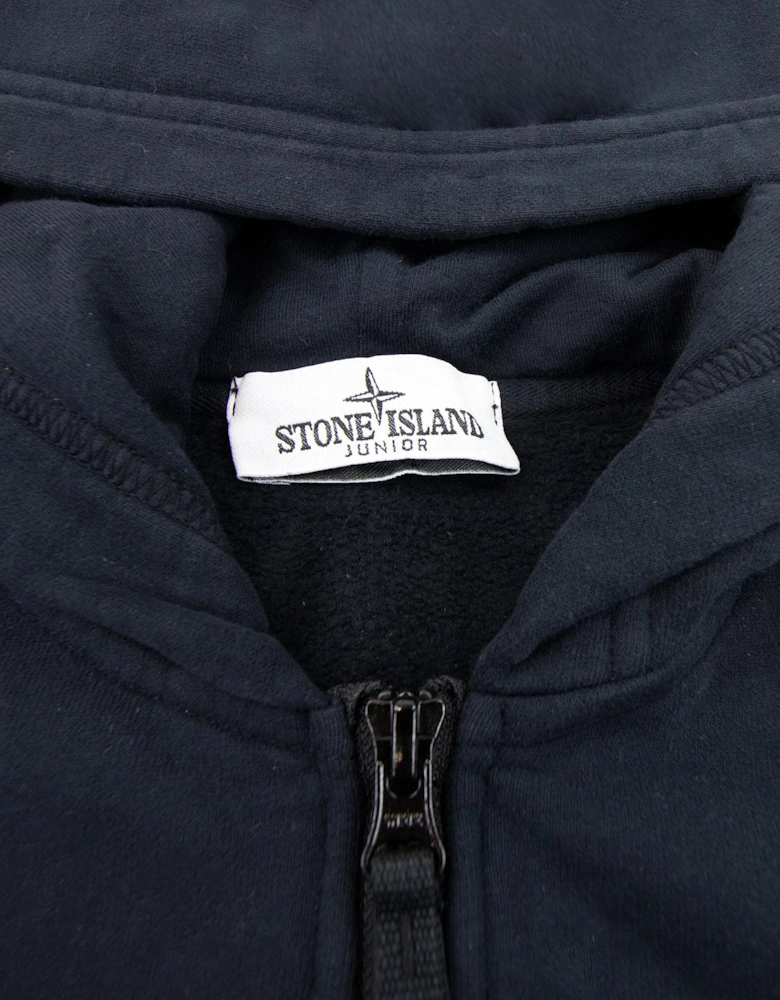 Junior Zip Hoody Kids Navy Blue