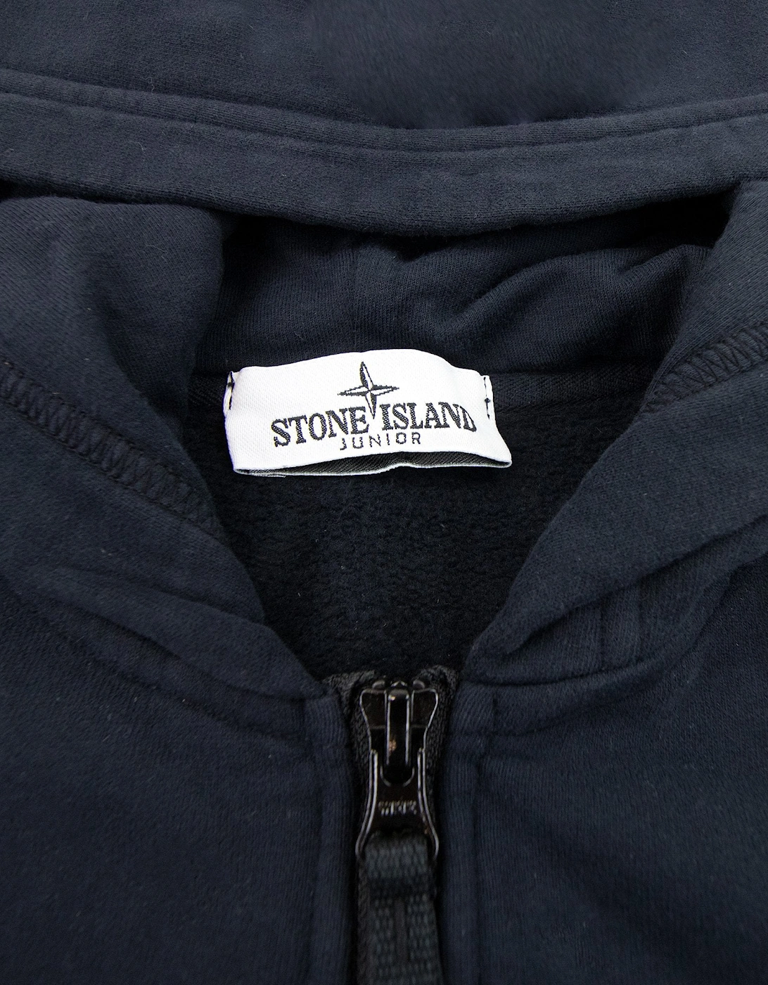 Junior Zip Hoody Kids Navy Blue