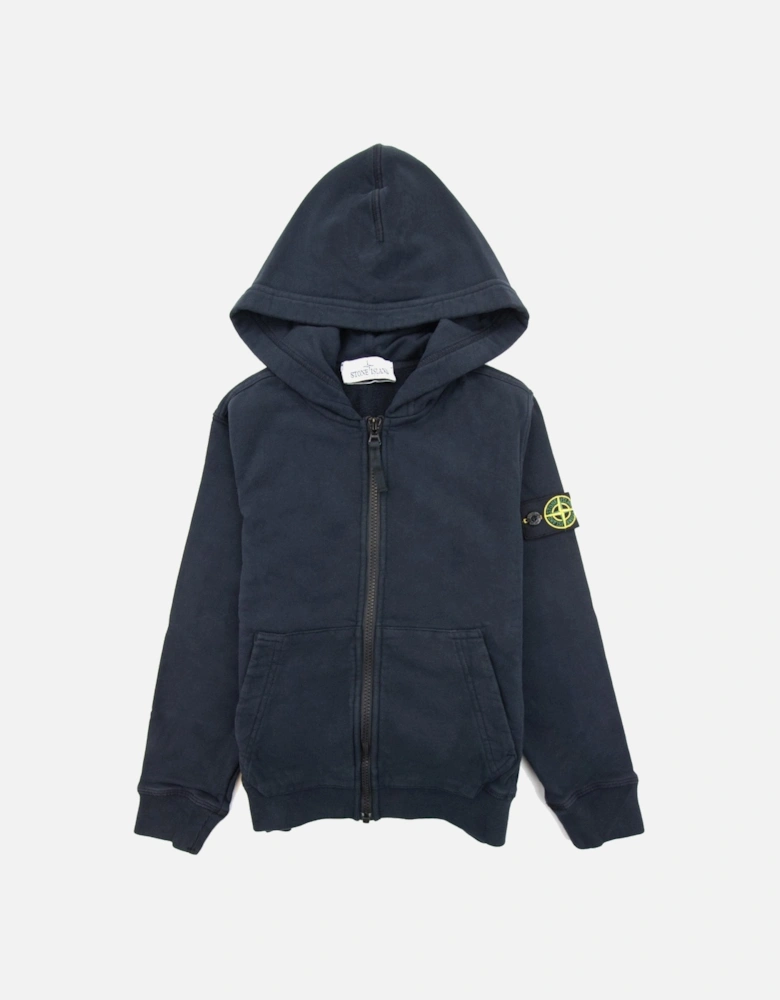 Junior Zip Hoody Kids Navy Blue