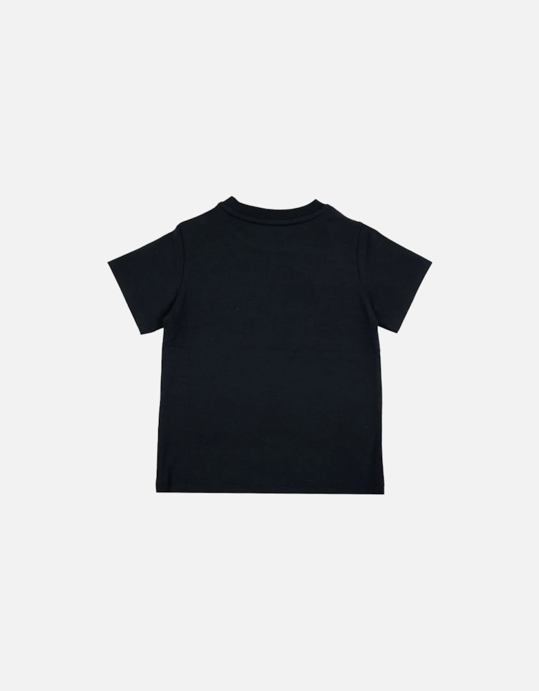 Junior Logo Jersey T-shirt Navy 778