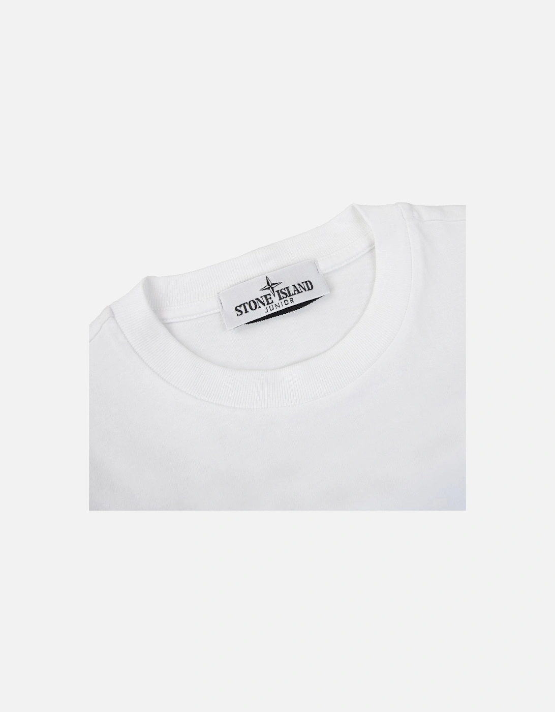 Junior 21052 30/1 Back Logo T-shirt White V0001