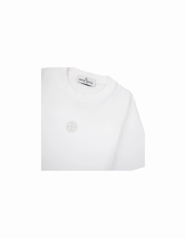 Junior 21052 30/1 Back Logo T-shirt White V0001