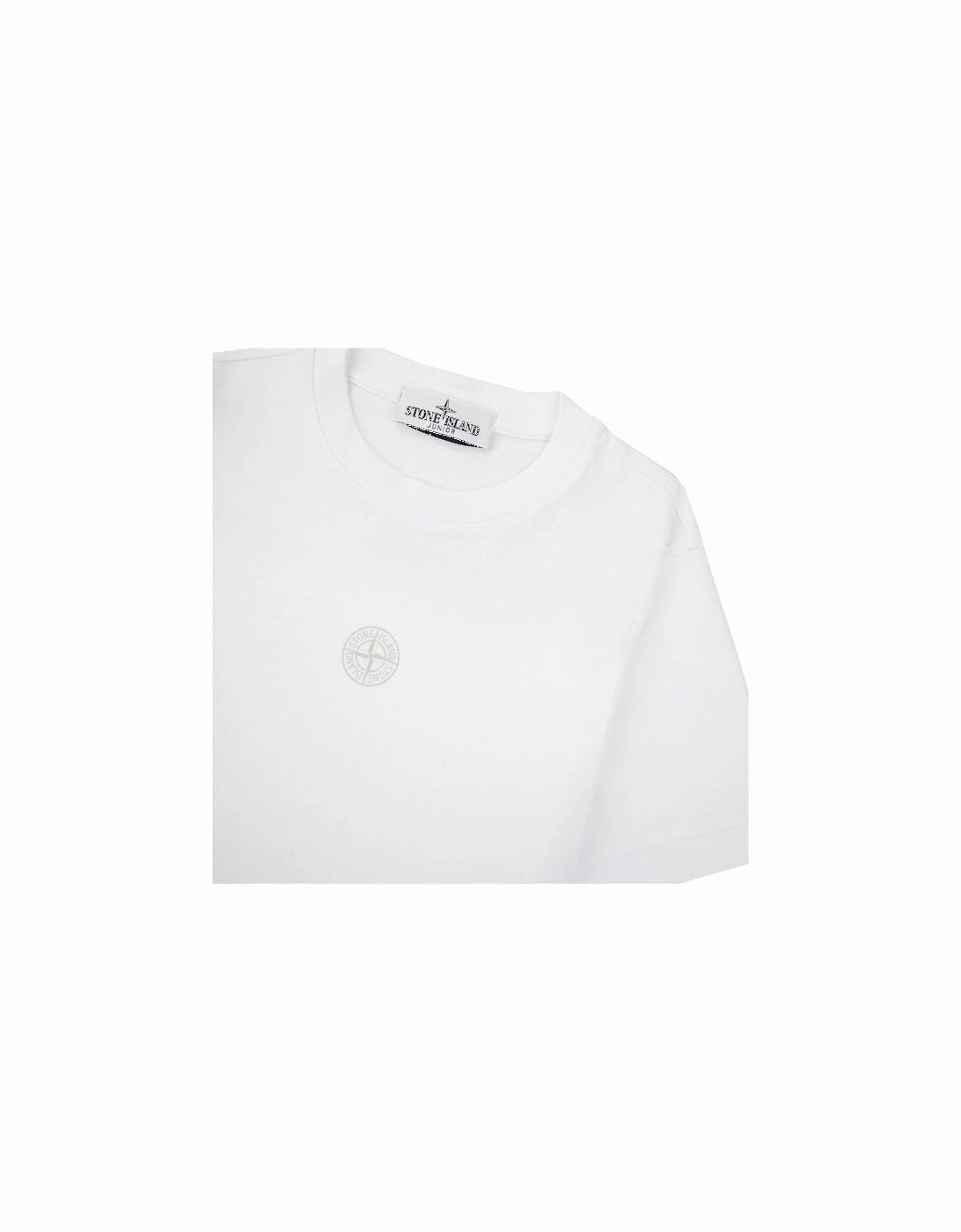 Junior 21052 30/1 Back Logo T-shirt White V0001