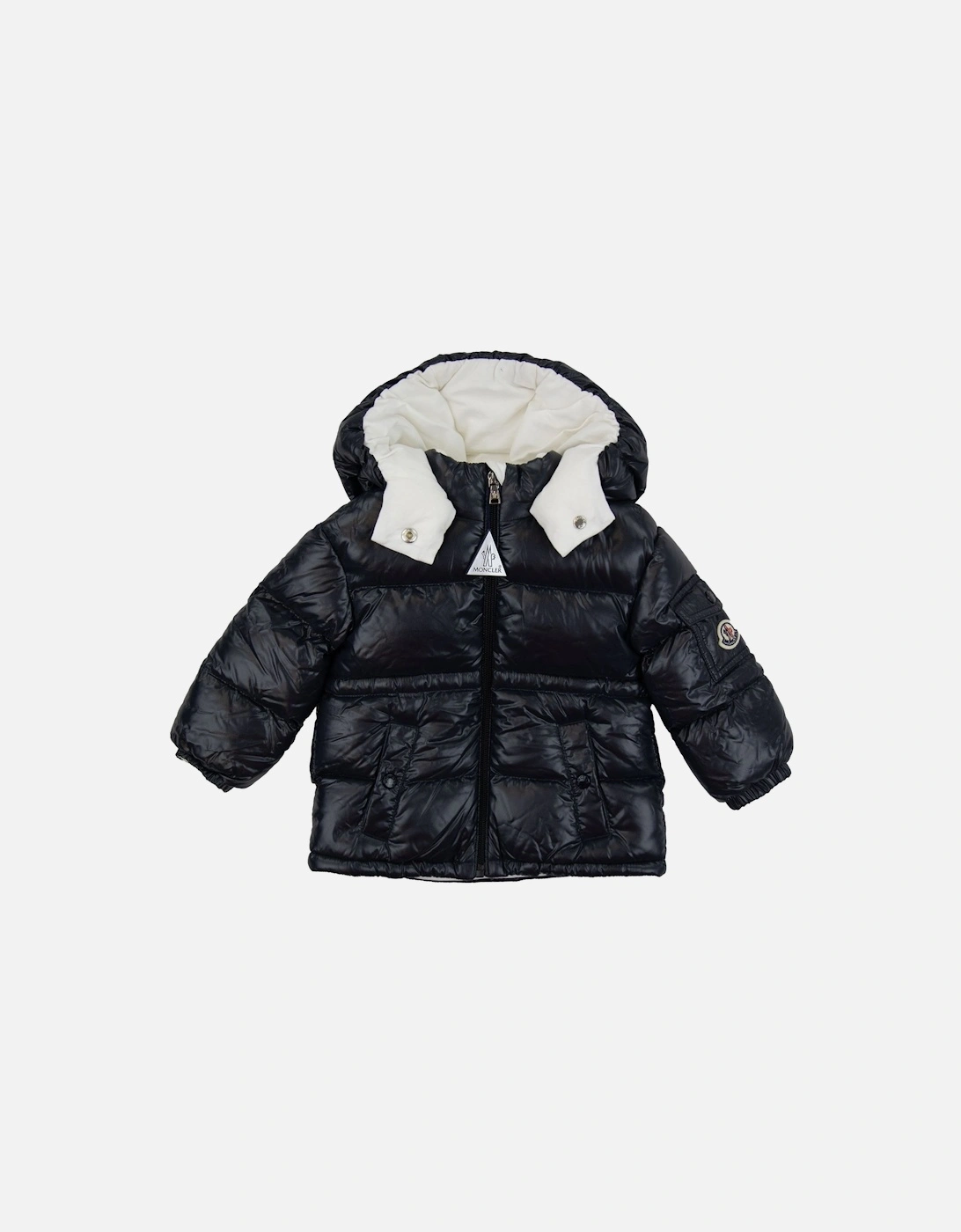 Junior Maire Hooded Down Jacket Navy 742, 6 of 5